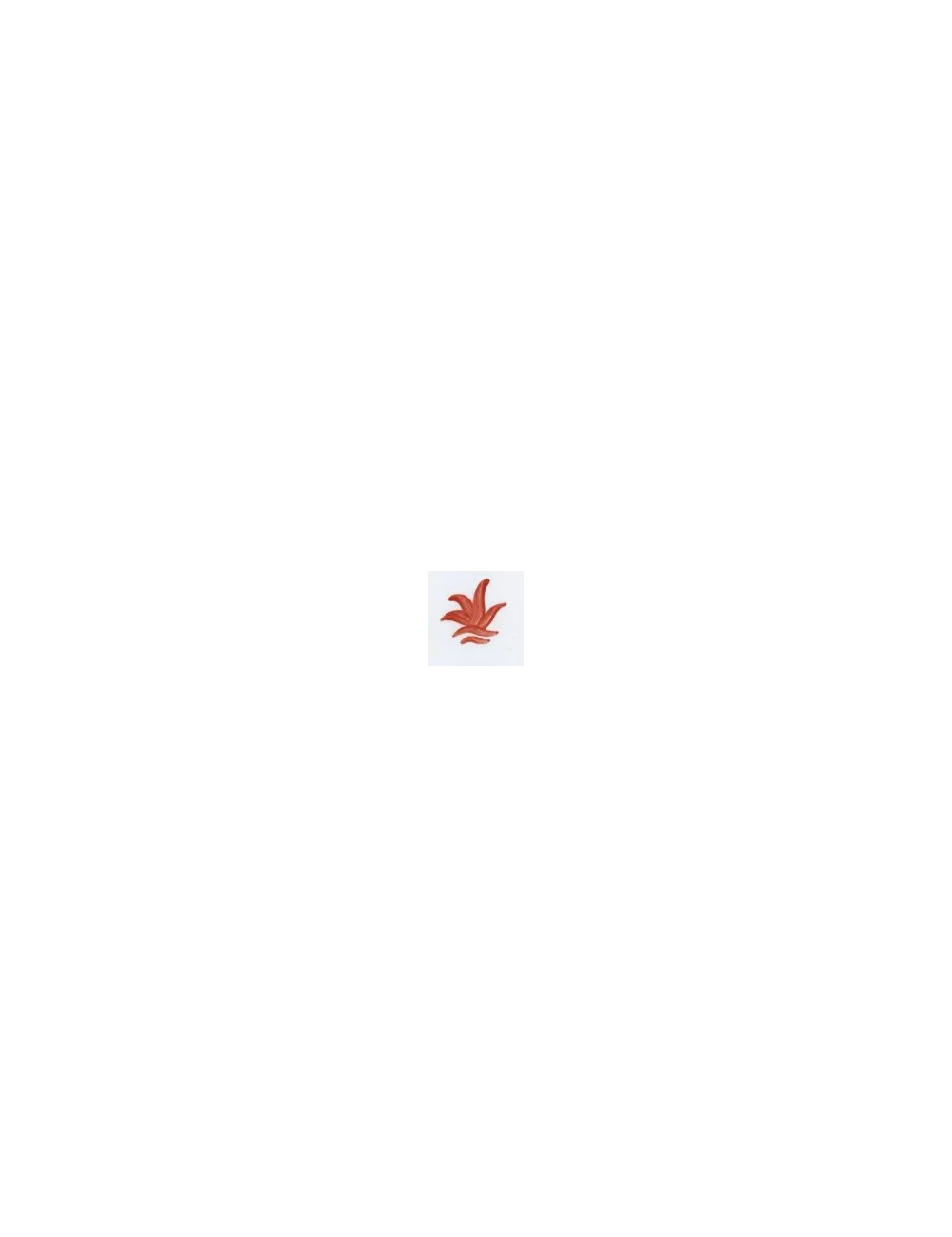 COULEUR VITTRIFIABLES DÉCOR ROUGE TULIPE VP3259