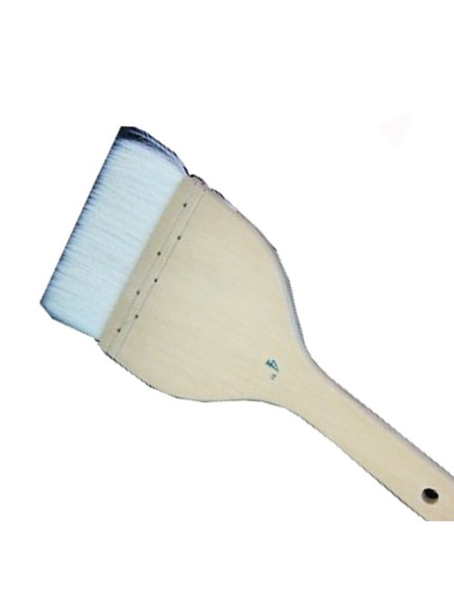 PINCEAU PLAT QUEUE DE MORUE 100mm