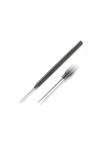 AIGUILLE POTIER ACIER INOX MANCHE INOX