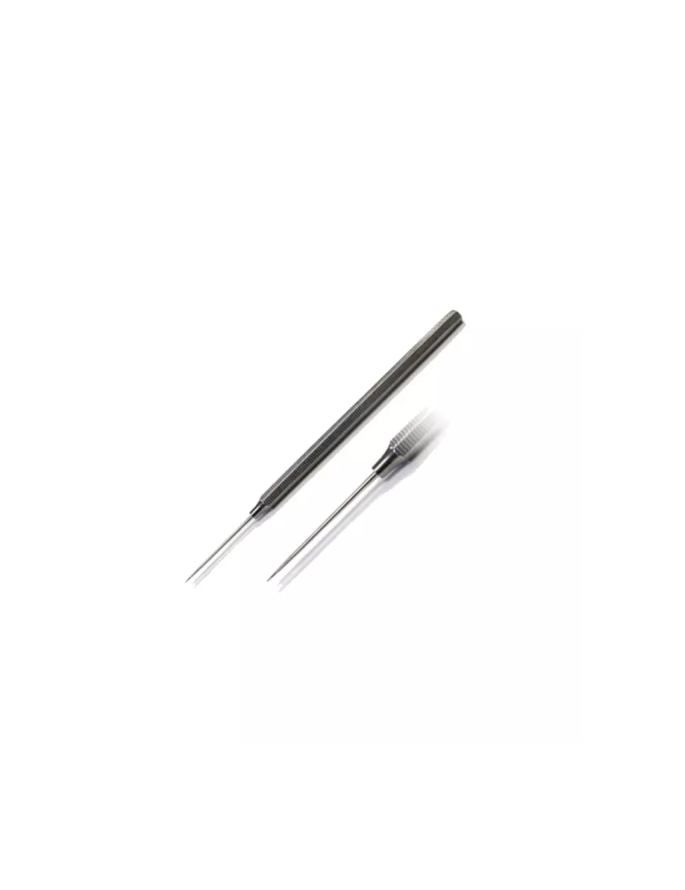 AIGUILLE POTIER ACIER INOX MANCHE INOX