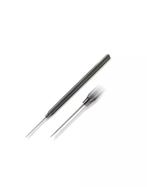AIGUILLE POTIER ACIER INOX MANCHE INOX