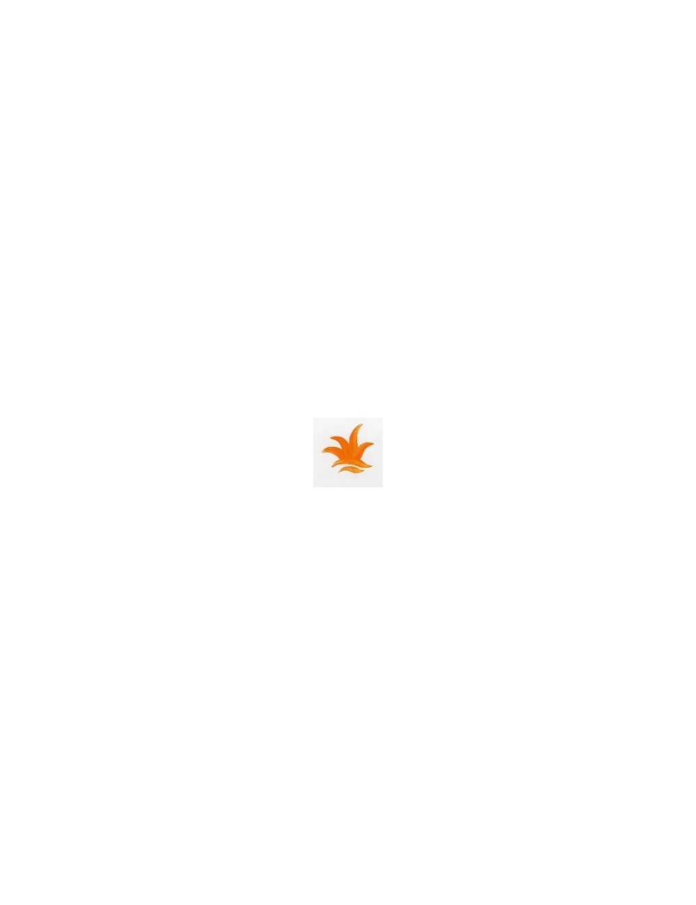 COULEUR SEMI-OPAQUE FANTAISIE ORANGE VP3303