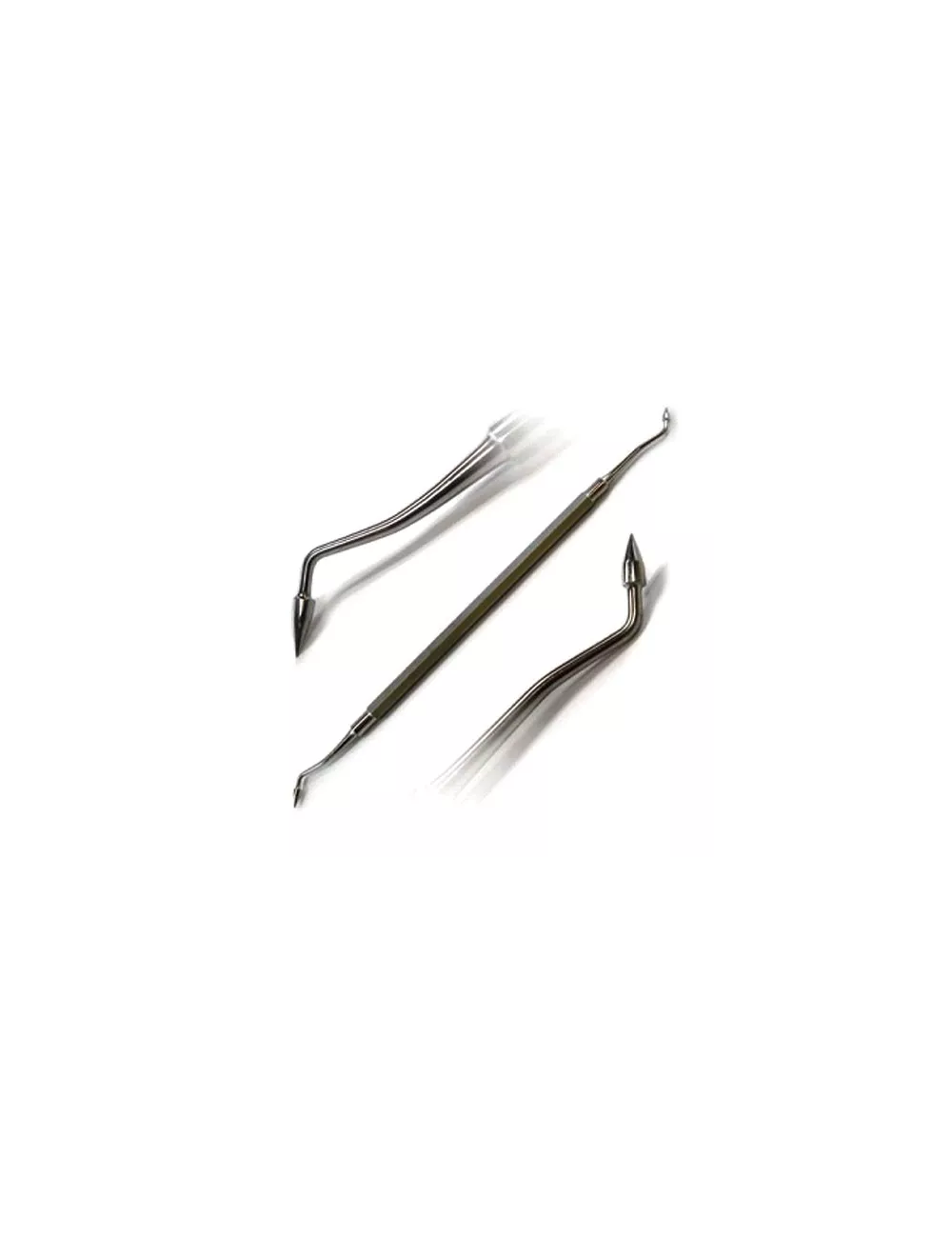 OUTIL INOX DOUBLE COUDE