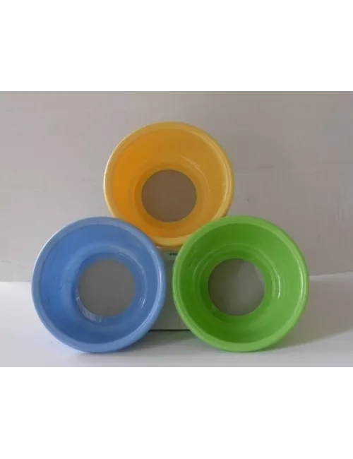 TAMIS PLASTIQUE JAUNE DIAM. 160 H. 65 MAILLE 120