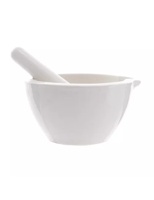 MORTIER AVEC PILON EN PORCELAINE  550 ml