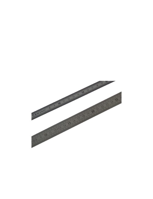 REGLET INOX DOUBLE FACE L.500 MM