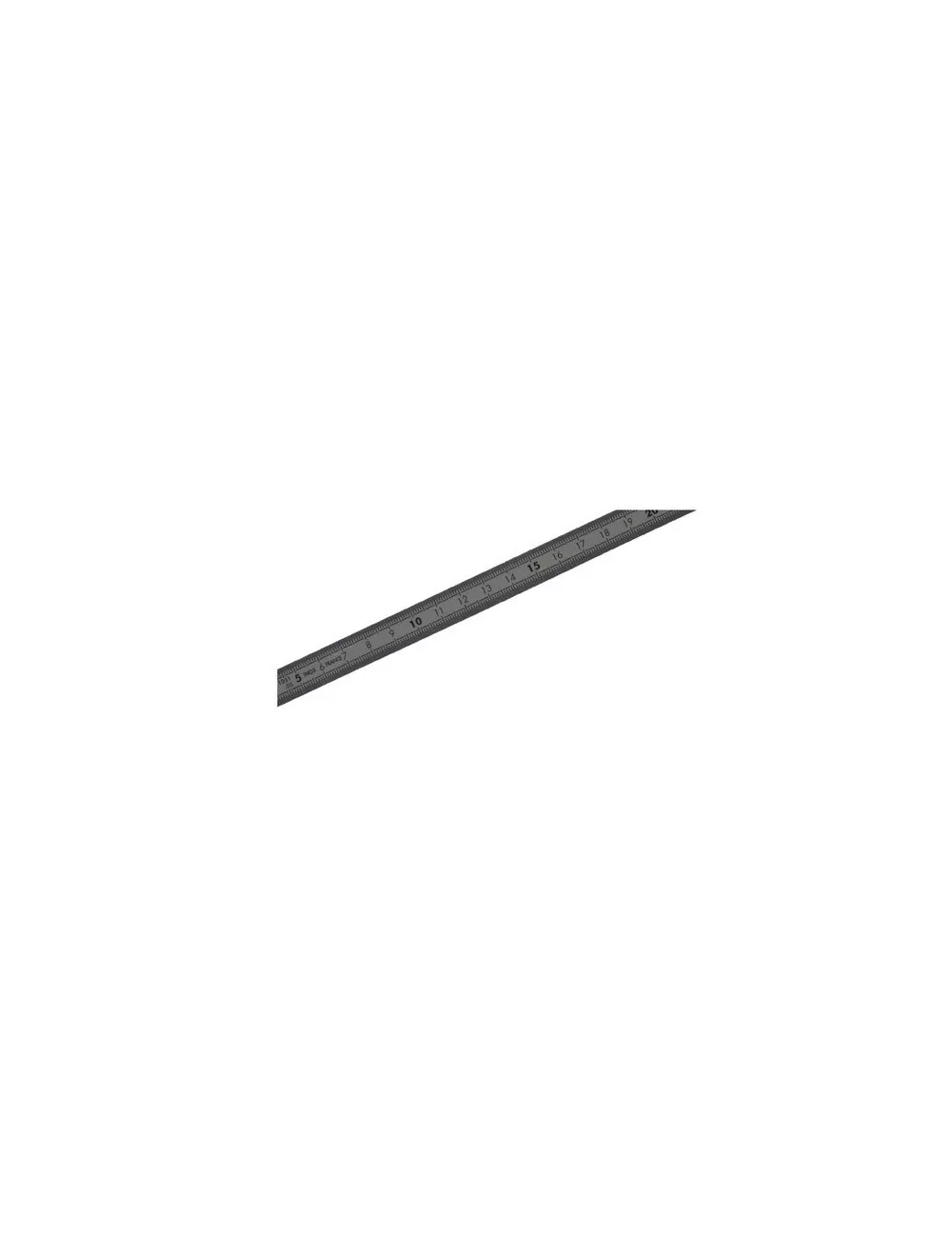 REGLET INOX DOUBLE FACE L.300 MM