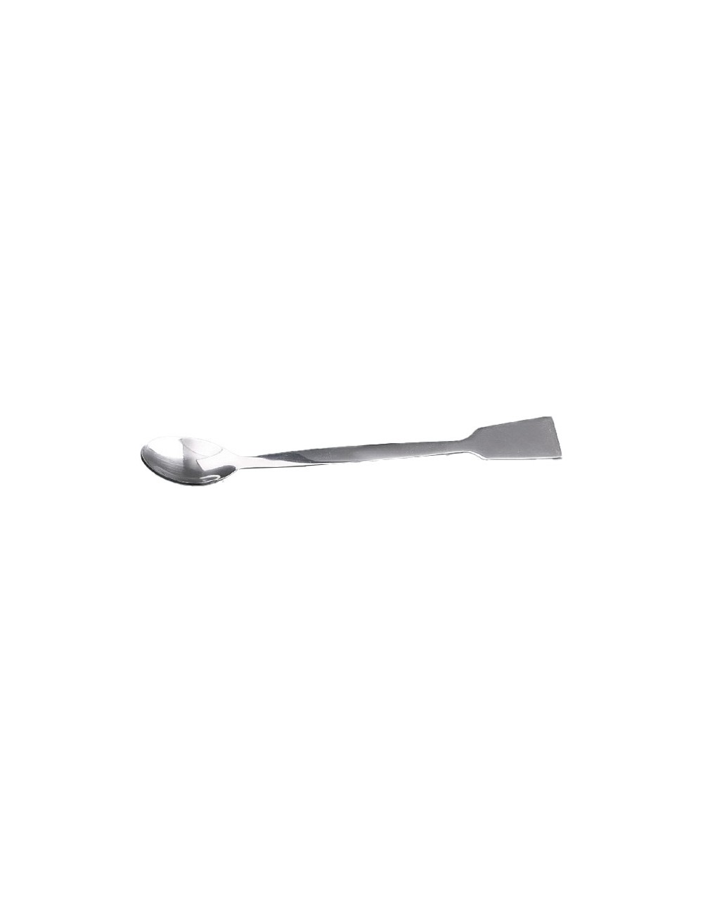 SPATULE-CUILLERE ACIER INOXYDABLE L 180 MM / 4 ML
