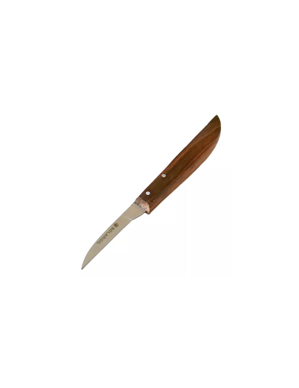 COUTEAU COURBE INVERSE MANCHE BOIS