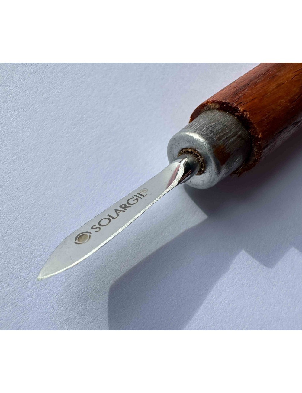 COUTEAU INOX LAME COURTE