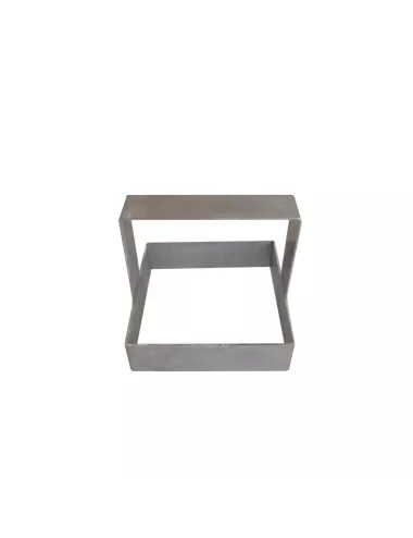 EMPORTE PIECE INOX CARRE 117*117 MM