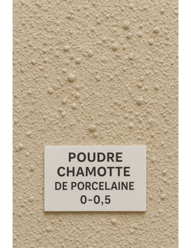 CHAMOTTE DE PORCELAINE 0-0,5
