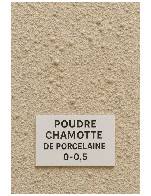 CHAMOTTE DE PORCELAINE 0-0,5