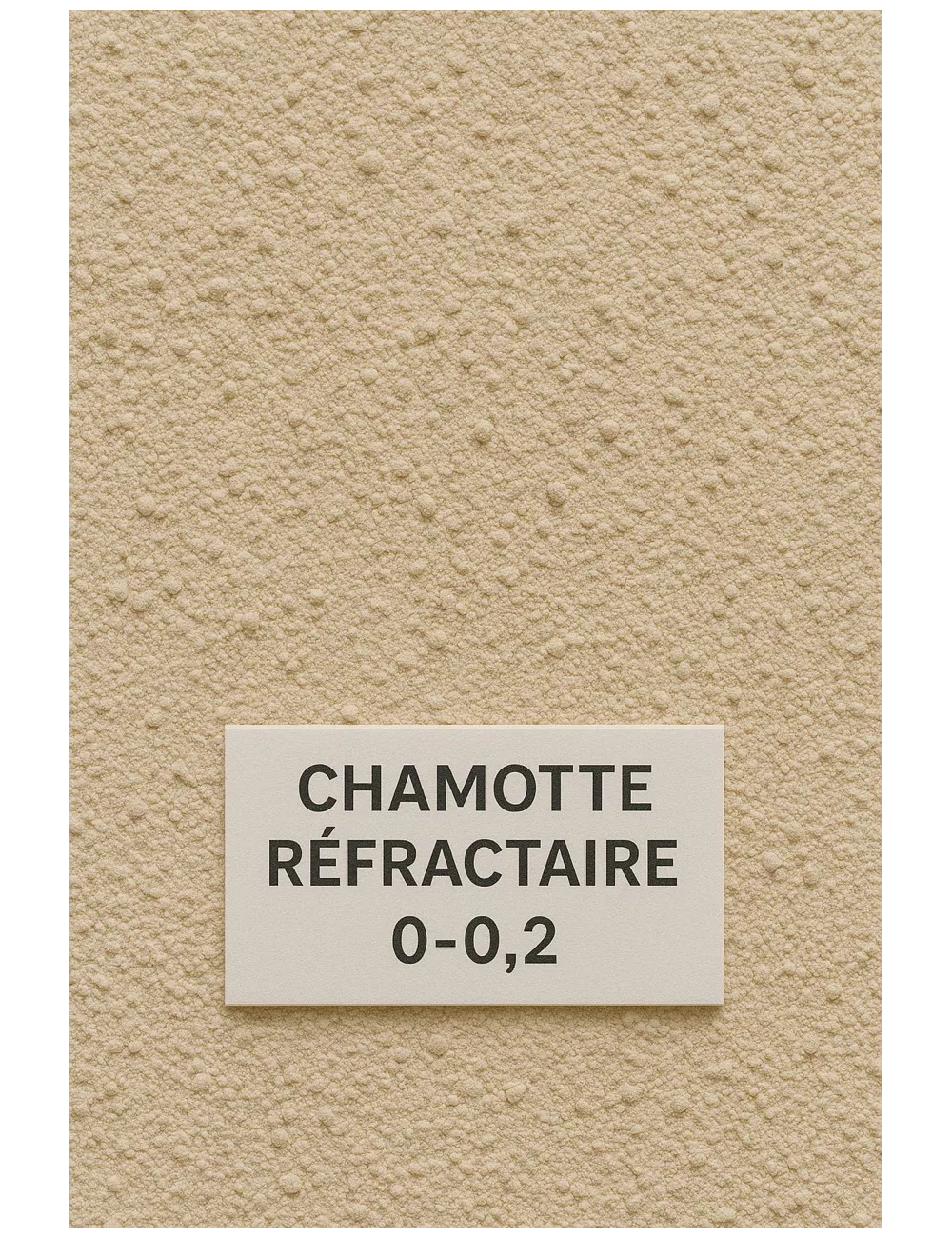 CHAMOTTE REFRACTAIRE 0.2-2MM