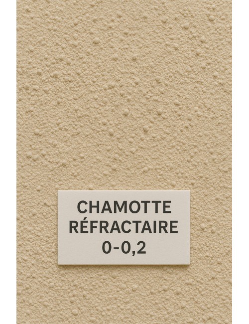 CHAMOTTE REFRACTAIRE 0.2-2MM