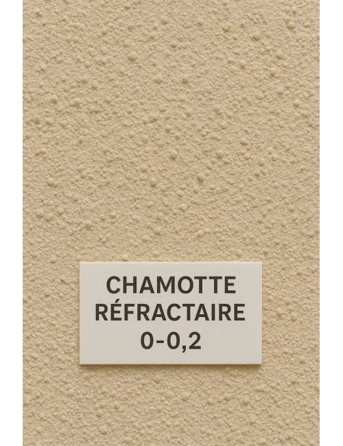CHAMOTTE REFRACTAIRE 0.2-2MM