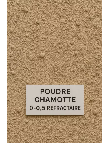 CHAMOTTE REFRACTAIRE 0-0.5