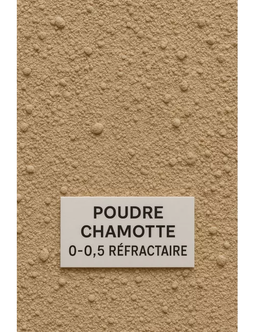 CHAMOTTE REFRACTAIRE 0-0.5