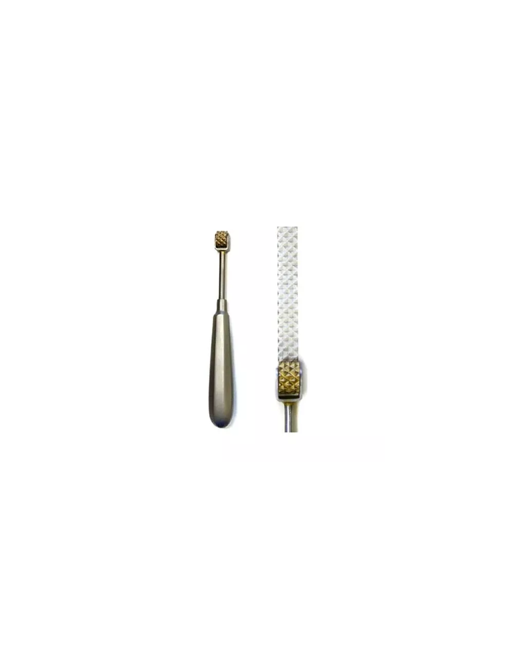 OUTIL INOX ROULETTE BRONZE LARG.9.5 MM