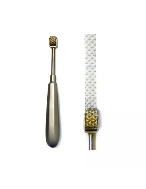OUTIL INOX ROULETTE BRONZE LARG.9.5 MM