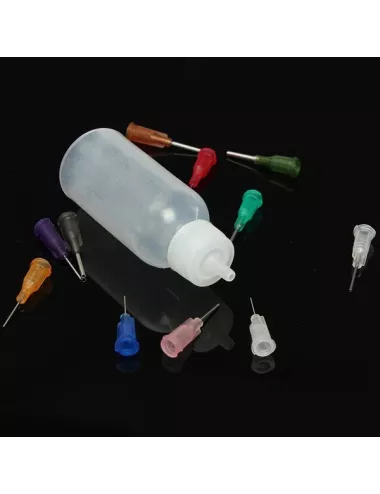 Poire à engobe 50 ml POIRE11 avec 11 embouts pour décoration céramique
