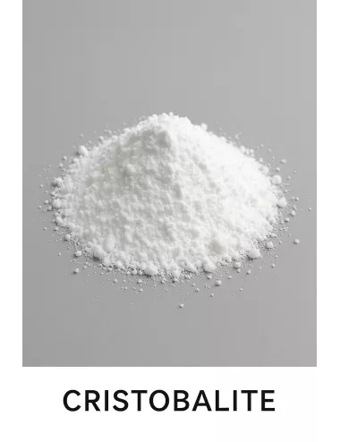 Cristobalite – Silice cristalline haute pureté pour céramique et réfractaires