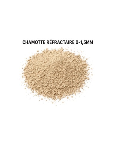 CHAMOTTE REFRACTAIRE 0-1.5