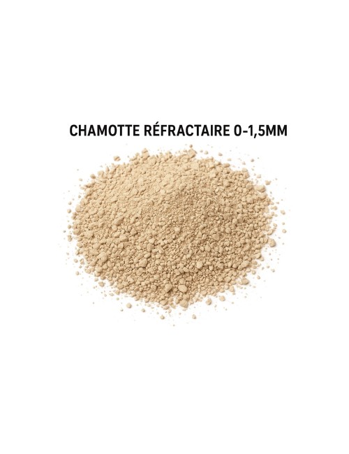 CHAMOTTE REFRACTAIRE 0-1.5