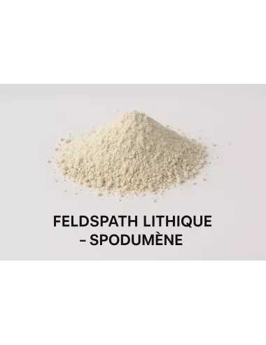 Feldspath lithique Spodumène – Fondant au lithium pour céramique et émaux