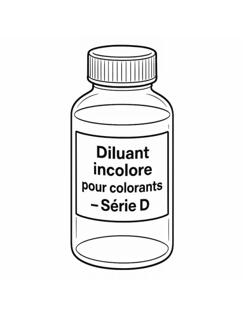 DILUANT TRANSPARENT / INCOLORE - pour la série D D58