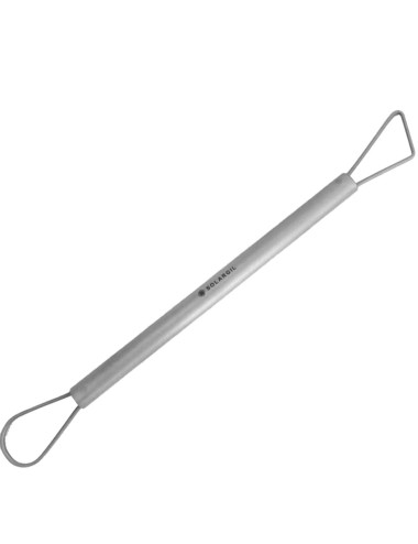 MIRETTE DOUBLE INOX FIL ROND 200 MM