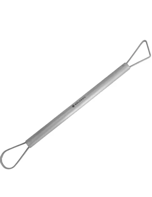 MIRETTE DOUBLE INOX FIL ROND 200 MM