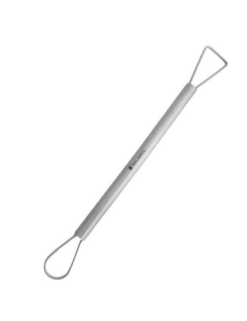 MIRETTE DOUBLE INOX FIL ROND 200 MM