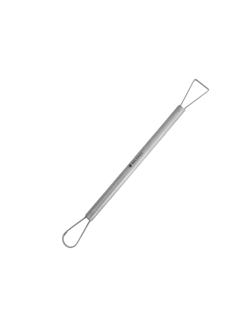 MIRETTE DOUBLE INOX FIL ROND 180 MM