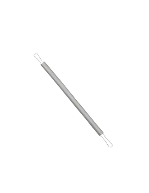 MIRETTE DOUBLE INOX FIL ROND 130 MM