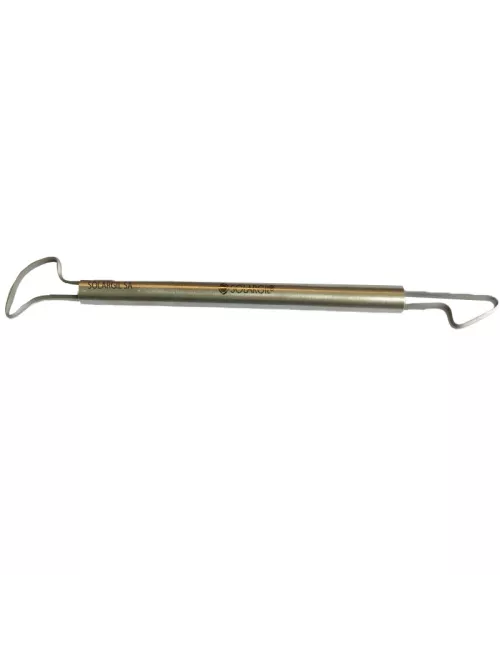 MIRETTE DOUBLE INOX FIL COUPANT L 18 CM - FR383