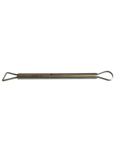 FR379 mirette double inox fil coupant 175 mm pour tournasage et sculpture