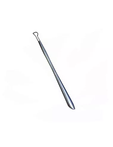 MIRETTE-EBAUCHOIR INOX FIL ROND 200 MM AVEC DENTS