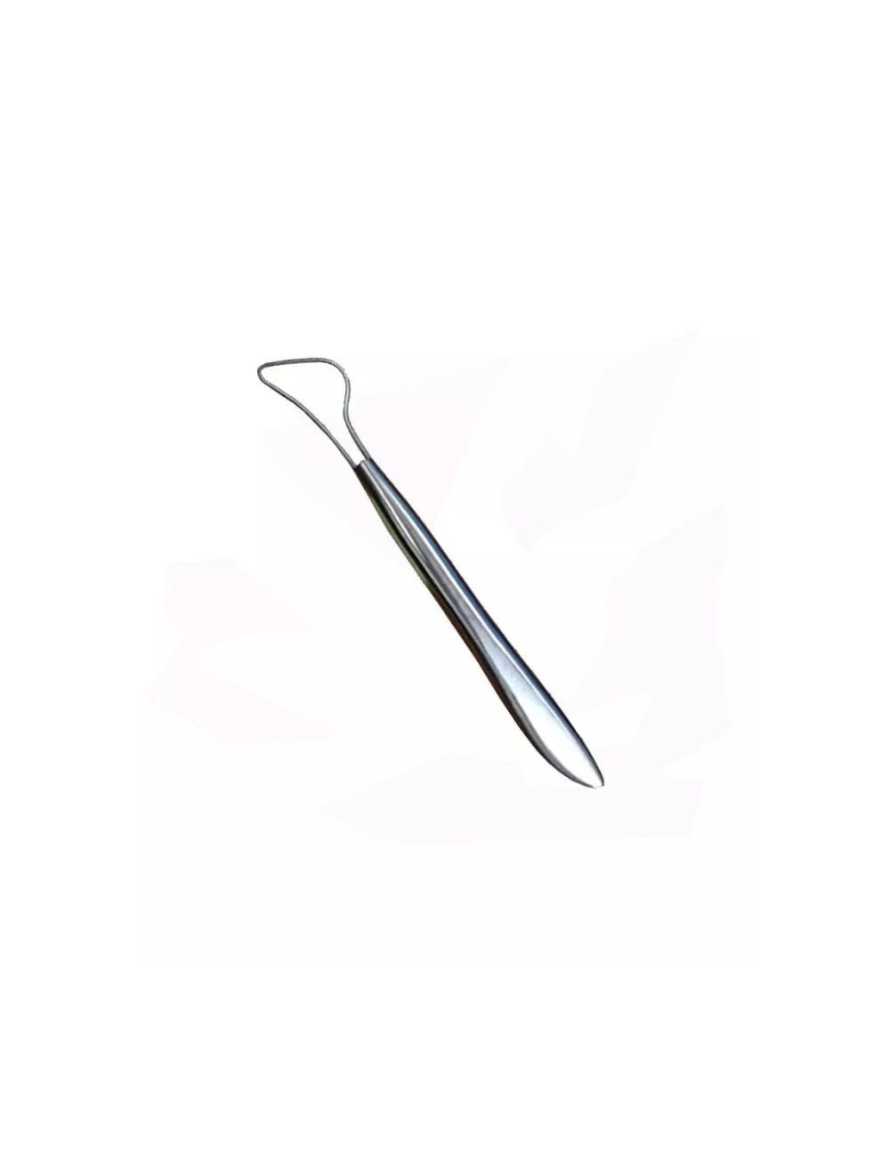 MIRETTE-EBAUCHOIR INOX FIL ROND 245 MM AVEC DENTS