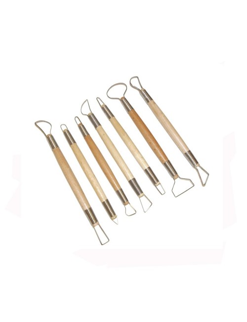 KIT 7 MIRETTES ASSORTIES DOUBLE FIL COUPANT H.20 CM