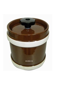 JARRE ALUMINE 1.5 L AVEC BILLES DIM EXT Ø 170 * H 240 MM - MGSR015.0