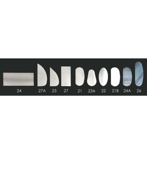 ESTEQUE METAL RECTANGULAIRE SOUPLE