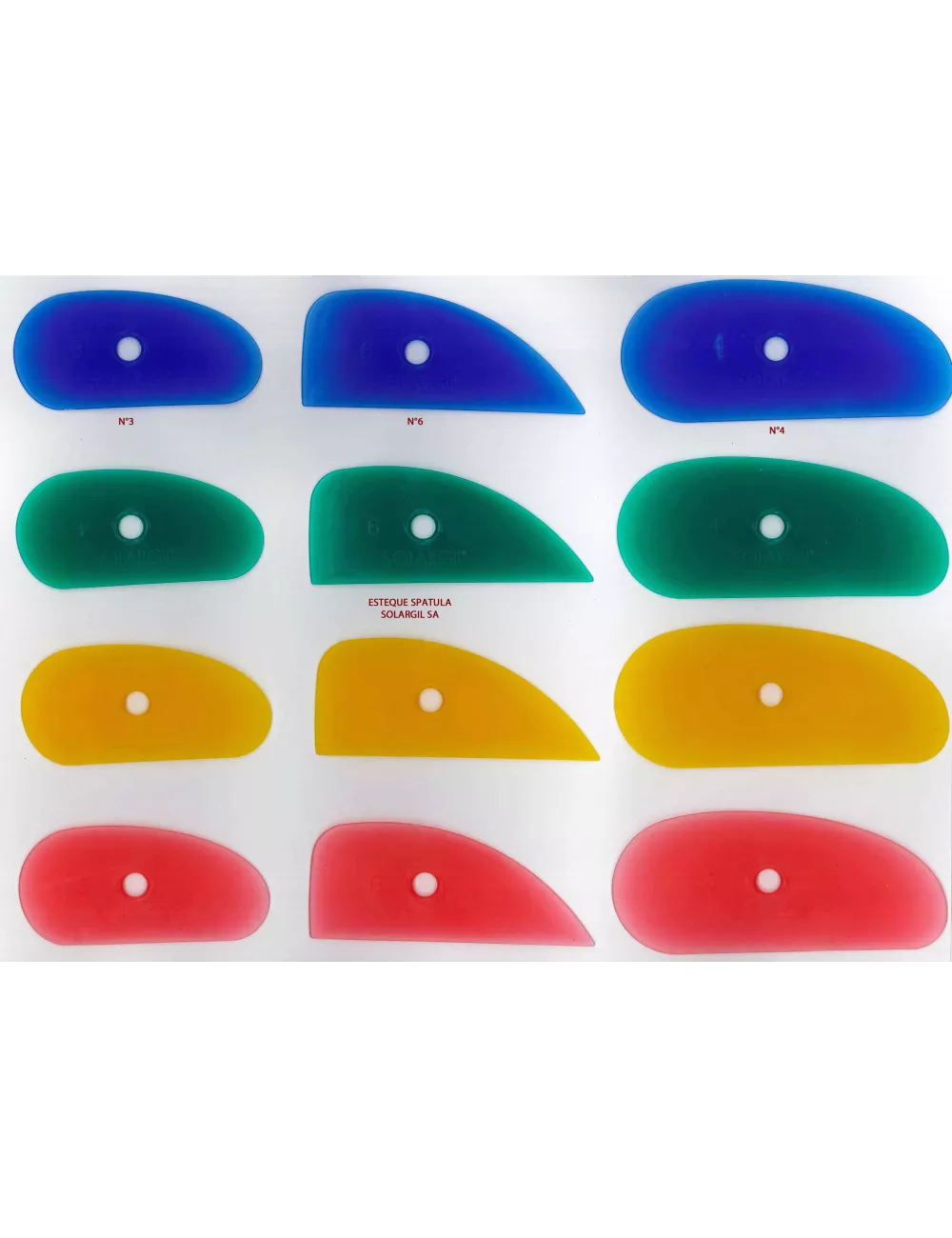 SPATULA DEMI-OVALE 105*50 MM SPA3