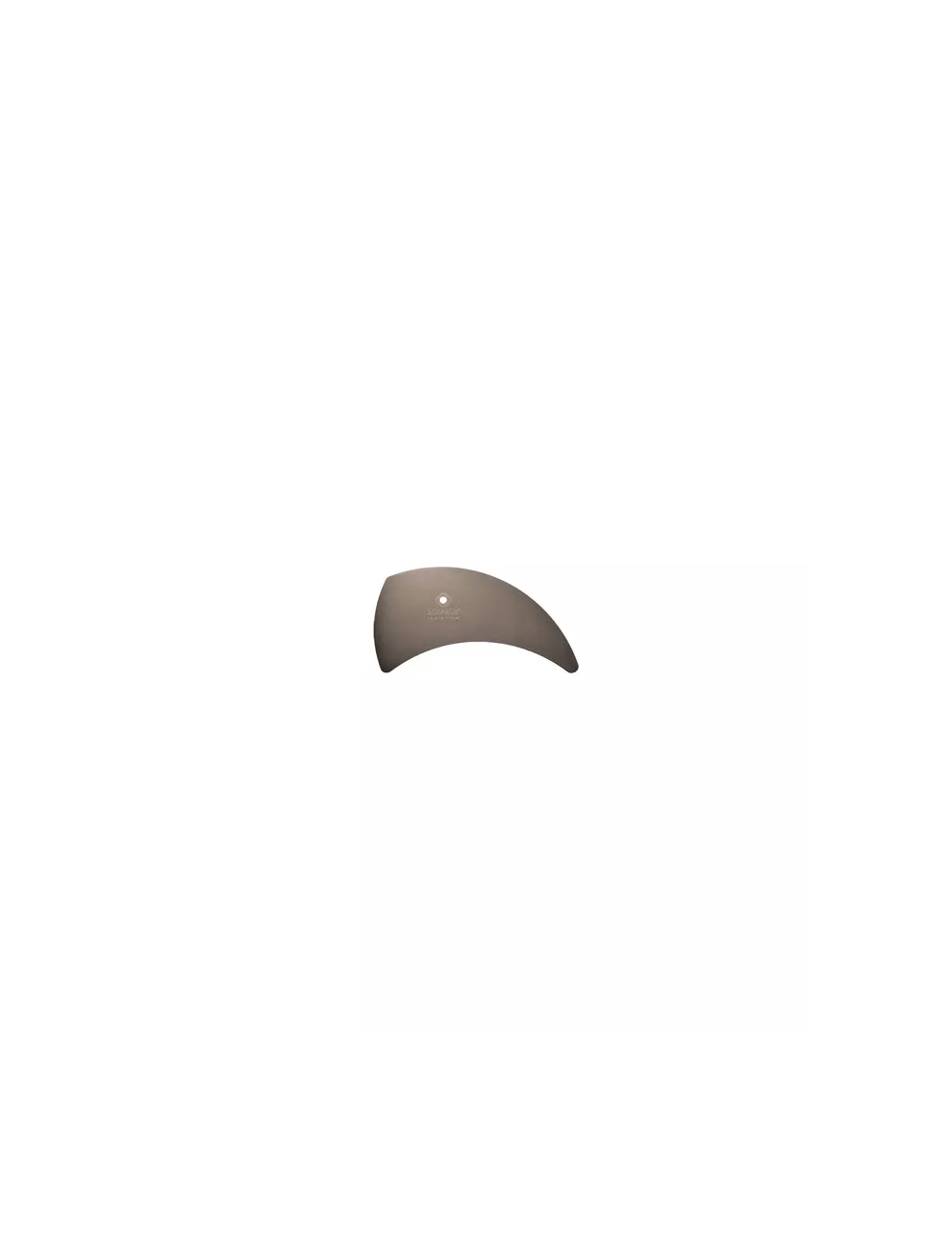 ESTEQUE INOX BICORNE SOUPLE 153 x 81 MM