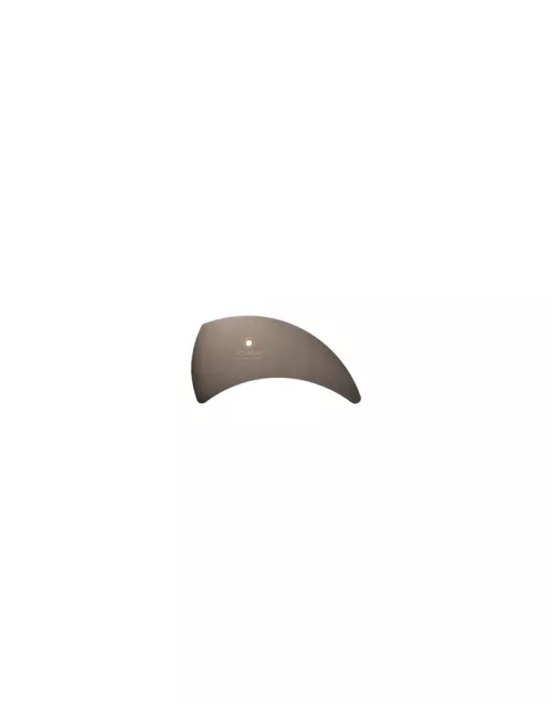 ESTEQUE INOX BICORNE RIGIDE 153 x 81 MM