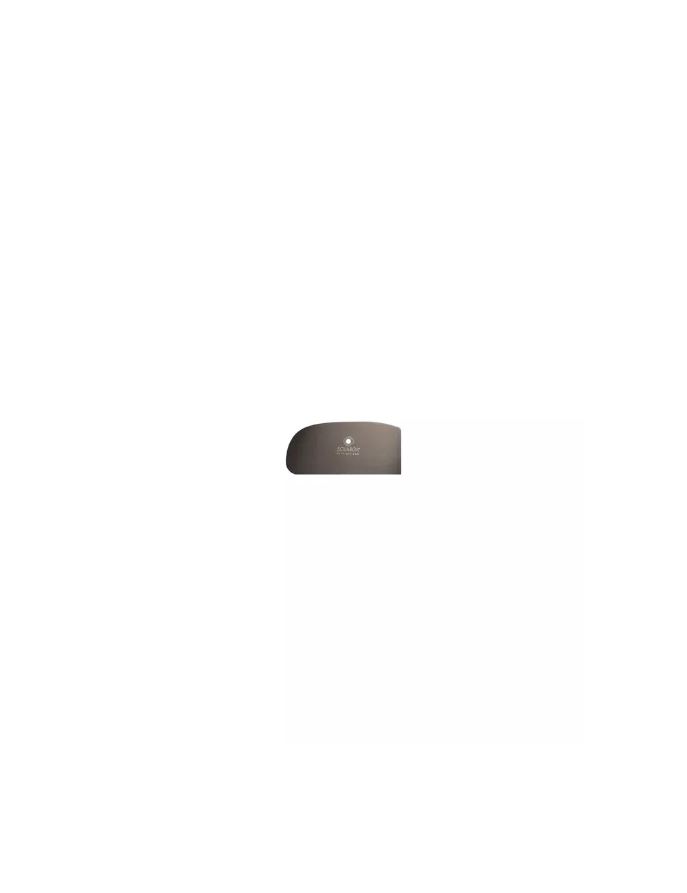 ESTEQUE INOX DEMI- RECTANGULAIRE SOUPLE 120 x 60 MM