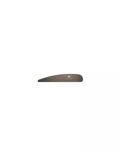 ESTEQUE INOX DEMI-LUNE RIGIDE 190 x 35 MM