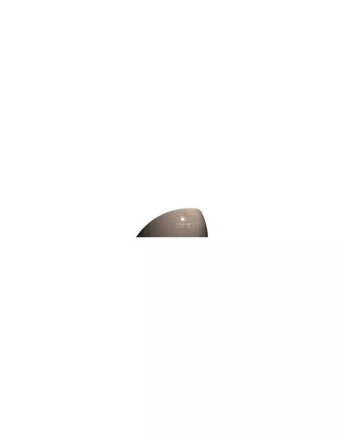 ESTEQUE INOX DEMI-LUNE RIGIDE 120 x 50 MM
