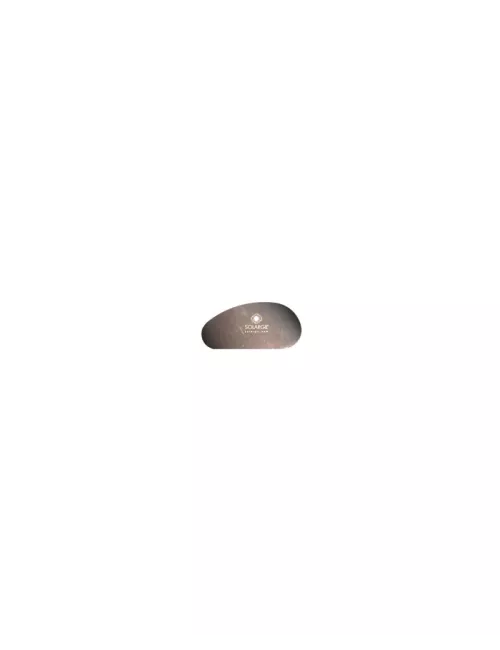 ESTEQUE INOX DEMI-OVALE RIGIDE 100 x 51 MM