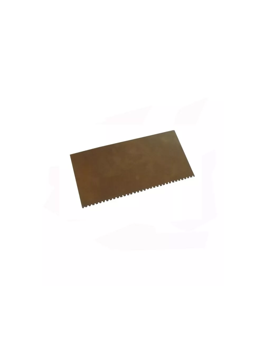 ESTEQUE METAL RECTANGULAIRE DENTELEE RIGIDE